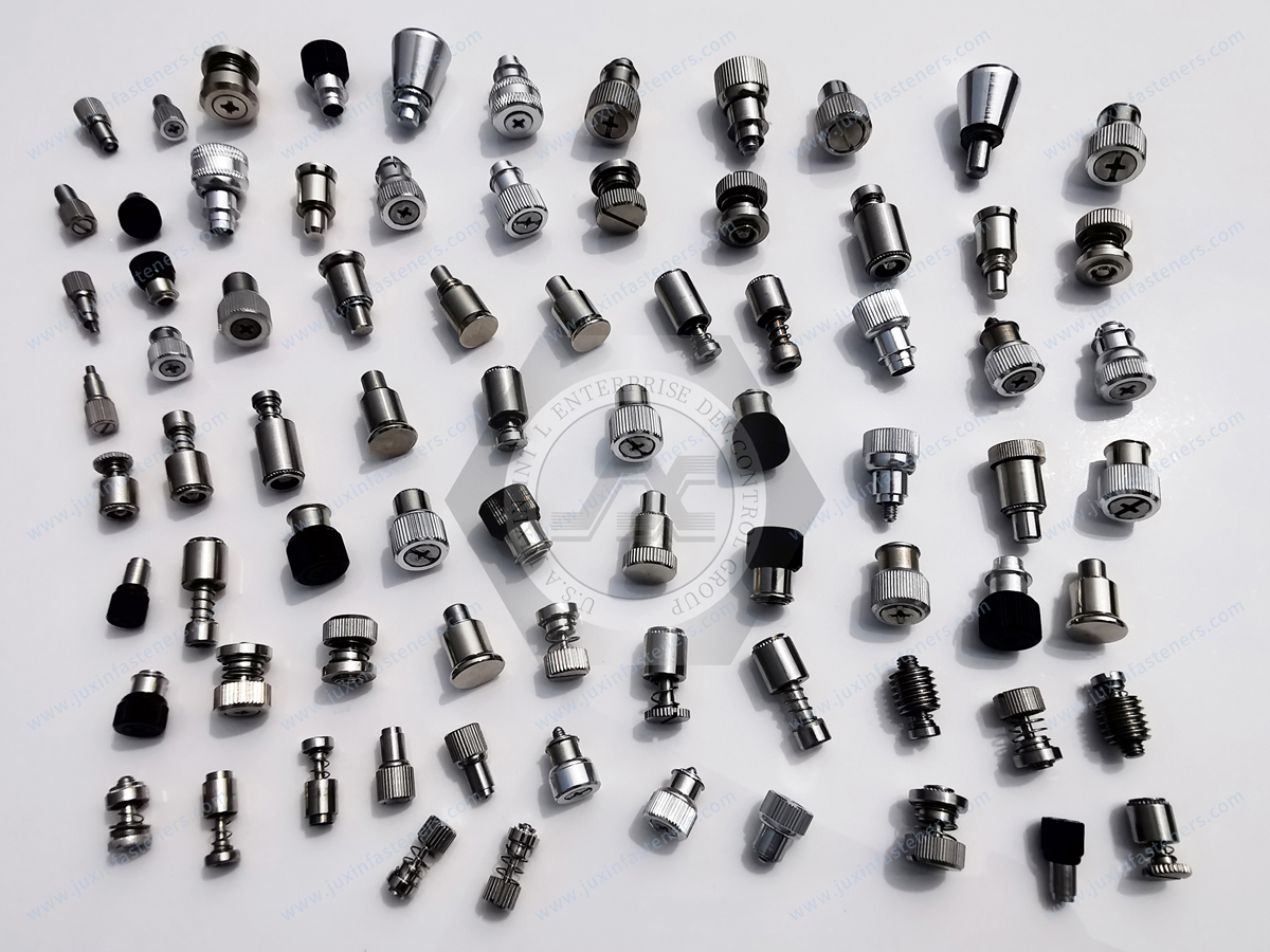 Captive Panel Screw, Screw Head, Spring-loaded, Flare Mount - Metric Type JX-PF7MF Captive Panel Screw, Screw Head, Spring-loaded, Flare Mount - Metric Type JX-PF7MF