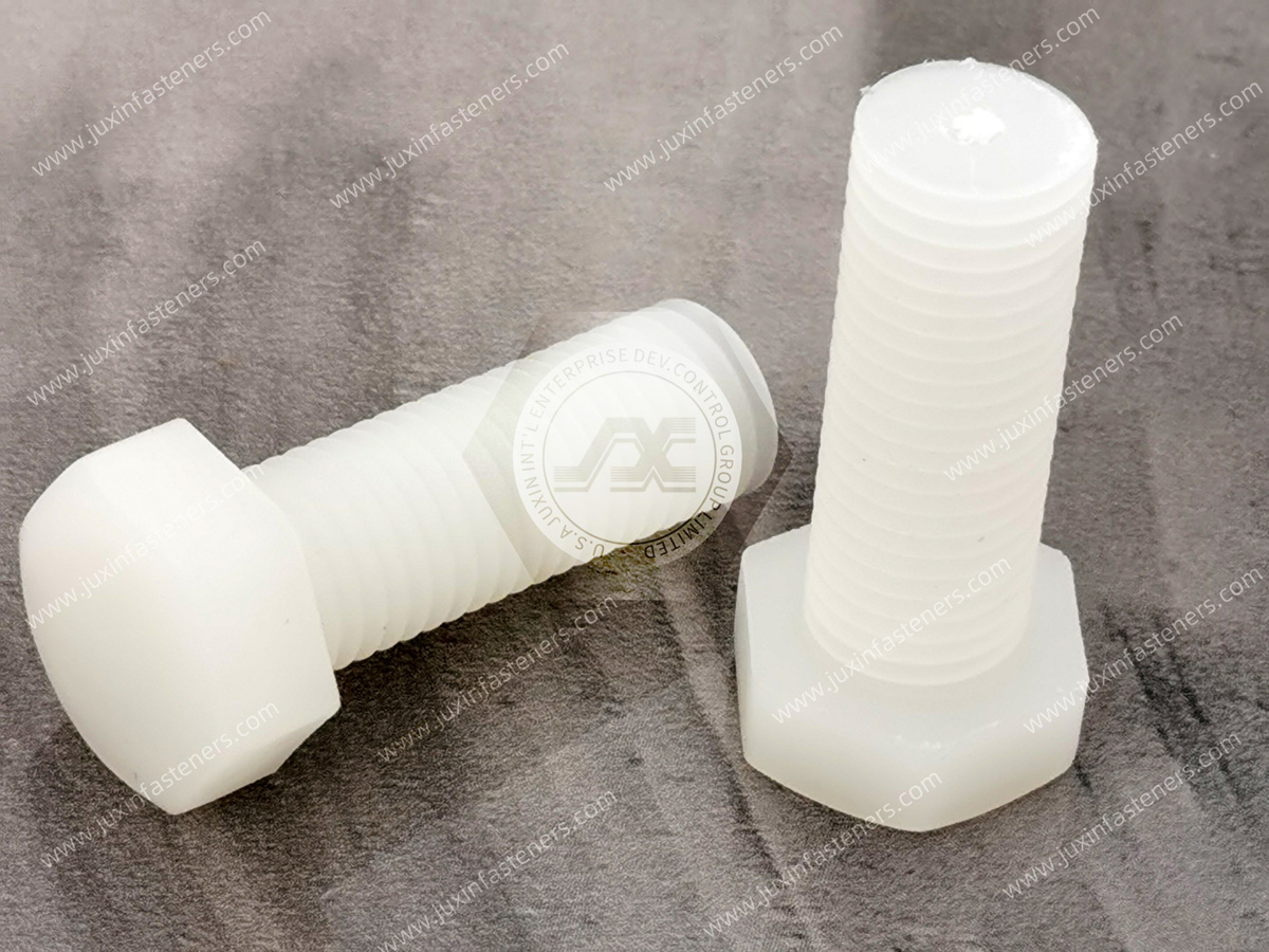 Nylon66 Hexagon Head Screws Nylon66 Hexagon Head Screws
