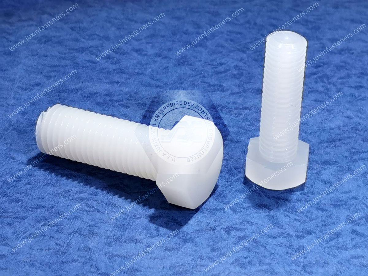 Nylon66 Half Part Hexagon Head Screws Nylon66 Half Part Hexagon Head Screws