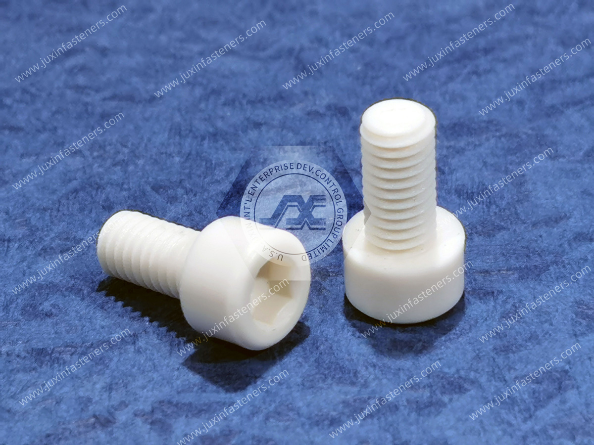 PTFE Socket Head Screws knurled head PTFE Socket Head Screws knurled head