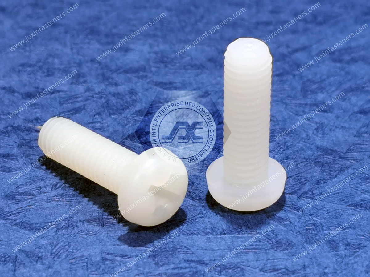 Nylon Pan Head Phillips Screws Nylon Pan Head Phillips Screws