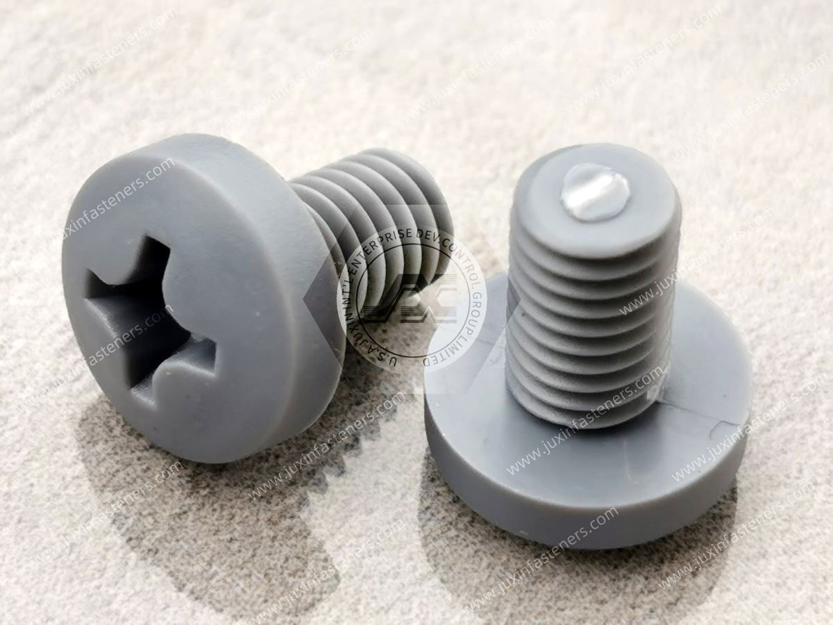 PVC Pan Head Phillips Screws PVC Pan Head Phillips Screws