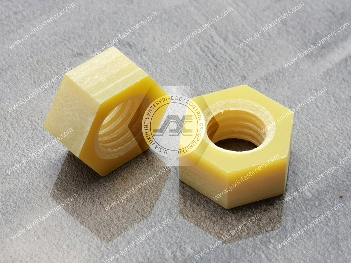 Plastic High strength automotive sealing hexagonal nut Plastic High strength automotive sealing hexagonal nut