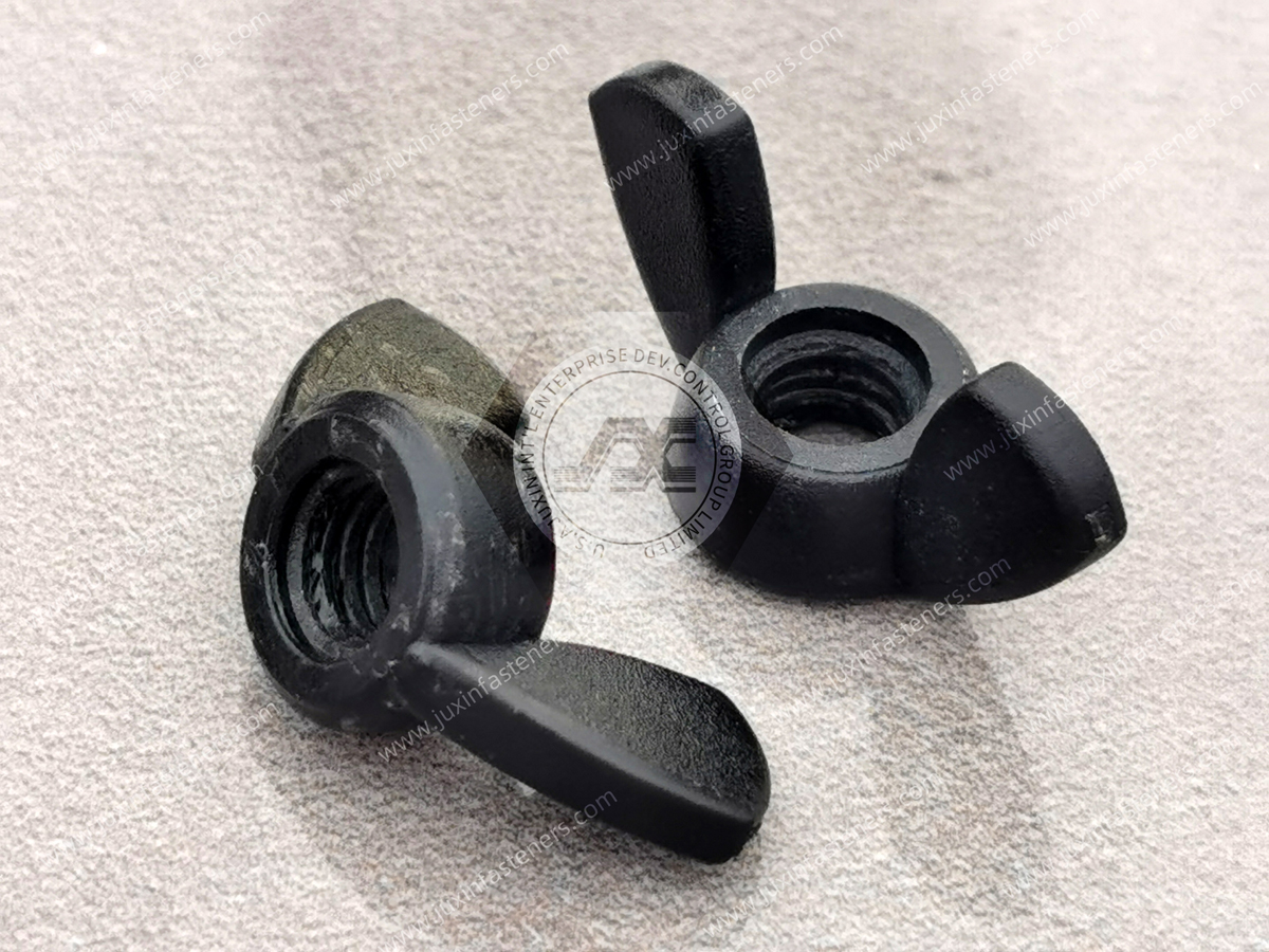 Metric Plastic Black Nylon66 Wing Nuts Metric Plastic Black Nylon66 Wing Nuts