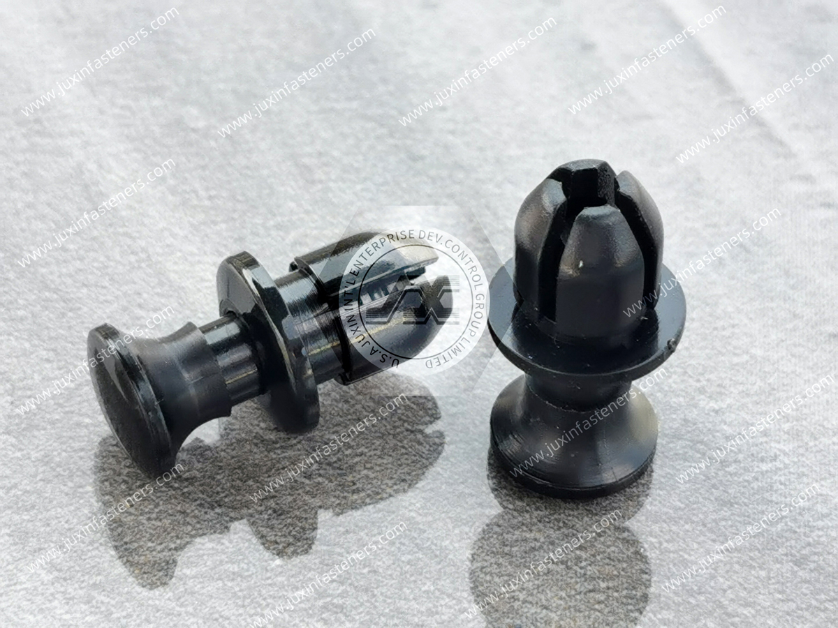 Plastic Black Nylon Snap Latch Rivets Plastic Black Nylon Snap Latch Rivets