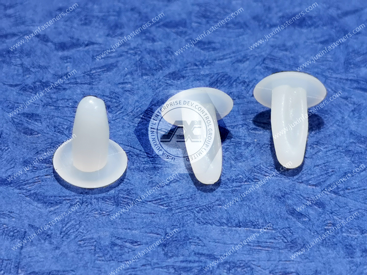 JX-MMB Natural Color Nylon Reusable Push-In Rivets JX-MMB Natural Color Nylon Reusable Push-In Rivets