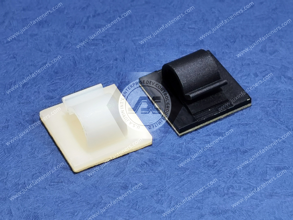 Nylon Style Clamp on Adhesive Base JX-WCL-1 Nylon Style Clamp on Adhesive Base JX-WCL-1