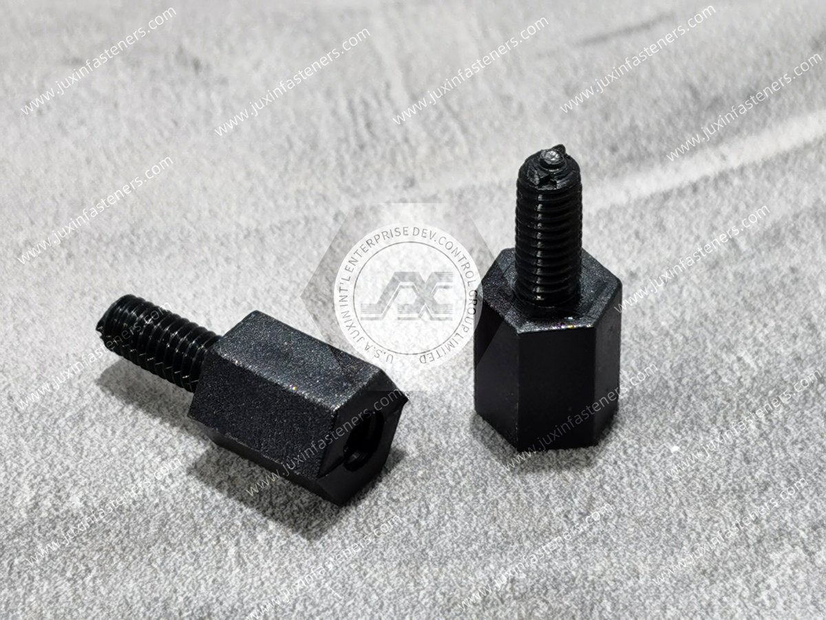 Black Nylon Male-Female Inch Threaded Standoff Black Nylon Male-Female Inch Threaded Standoff