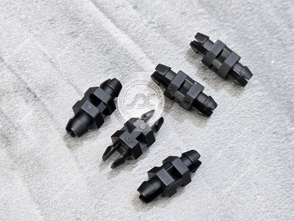 Black Nylon Dual Locking Circuit Board Support Black Nylon Dual Locking Circuit Board Support