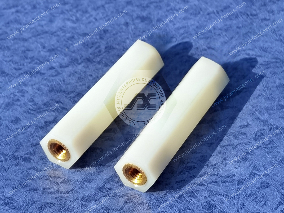 Metric Hex Insulators JX-GNSP-HTS-M4 Metric Hex Insulators JX-GNSP-HTS-M4