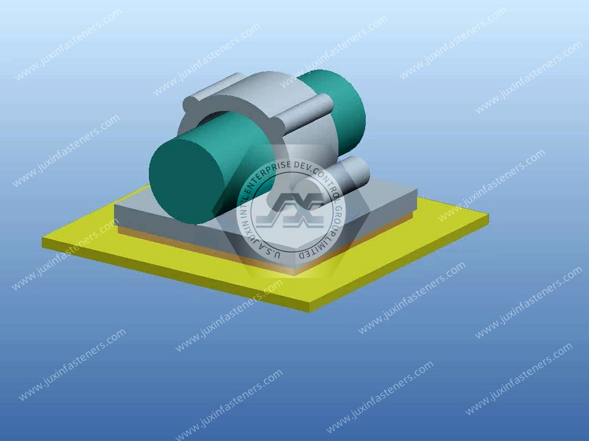 Micro Wire Saddle on Adhesive Base JX-GMWSB-3 Micro Wire Saddle on Adhesive Base JX-GMWSB-3
