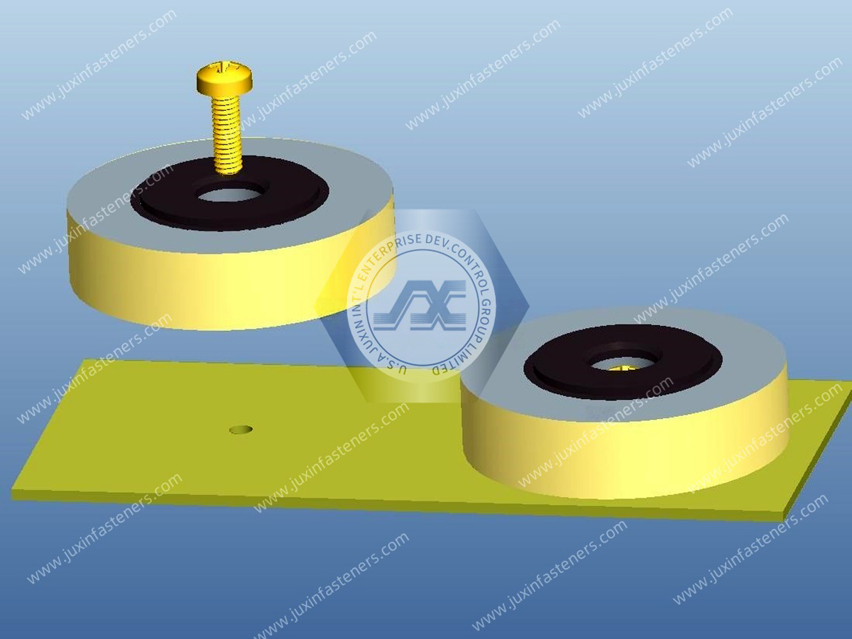 ABS Damping Feet JX-GRS-58H ABS Damping Feet JX-GRS-58H