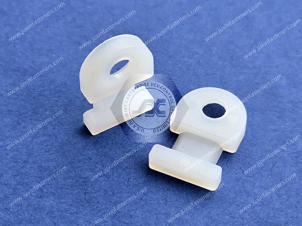 Nylon screw type cable tie fixing seat JX-GFTH-1-01 Nylon screw type cable tie fixing seat JX-GFTH-1-01