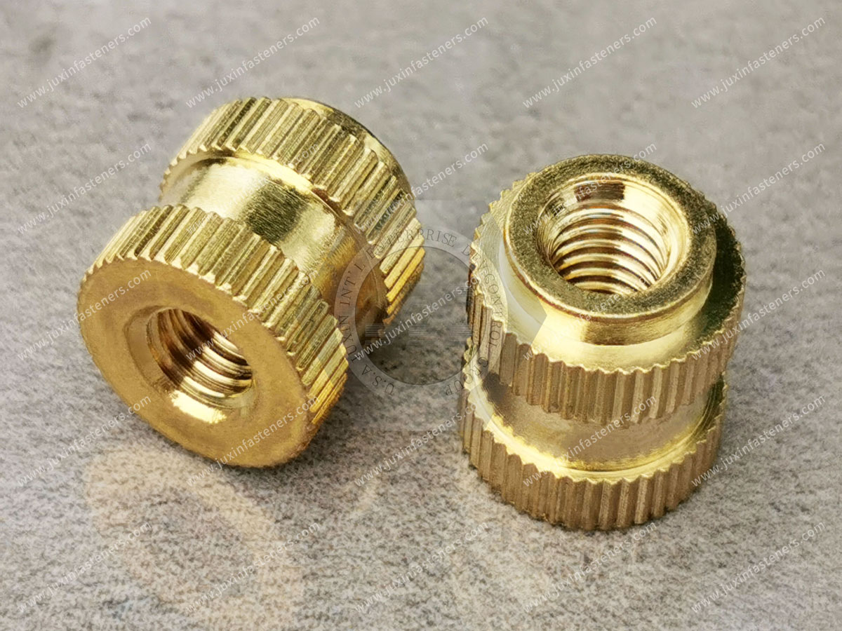 Thread Knurled Insert Nuts – Round Without Shoulder for Communication Equipment Thread Knurled Insert Nuts – Round Without Shoulder for Communication Equipment