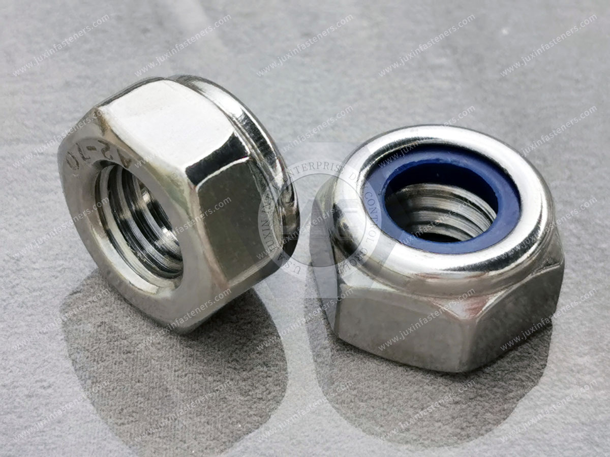 DIN985 Stainless Steel Nylon Self-Locking Nuts for HVAC