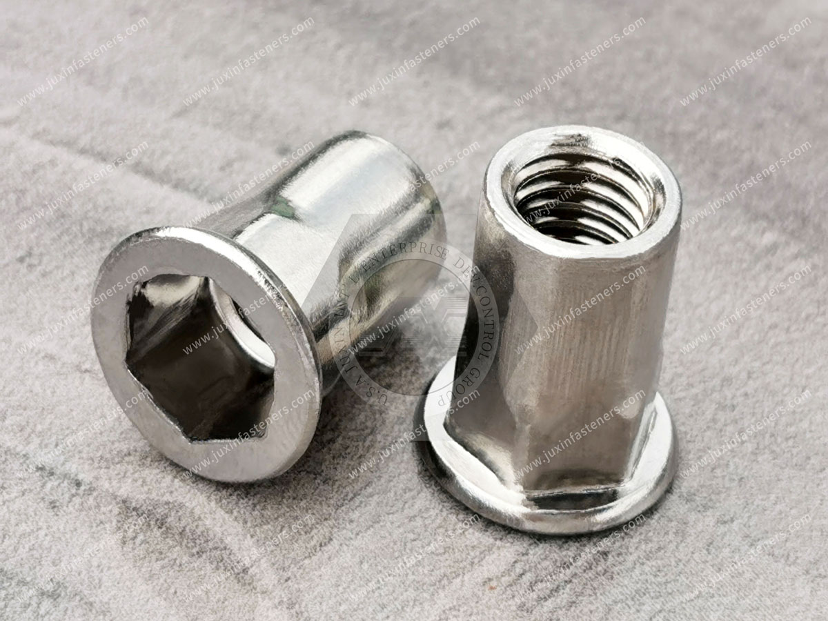 Stainless Steel Hexagonal Blind Rivet Nuts – Reliable Fastening Solutions for Electrical Equipment Manufacturing Stainless Steel Hexagonal Blind Rivet Nuts – Reliable Fastening Solutions for Electrical Equipment Manufacturing