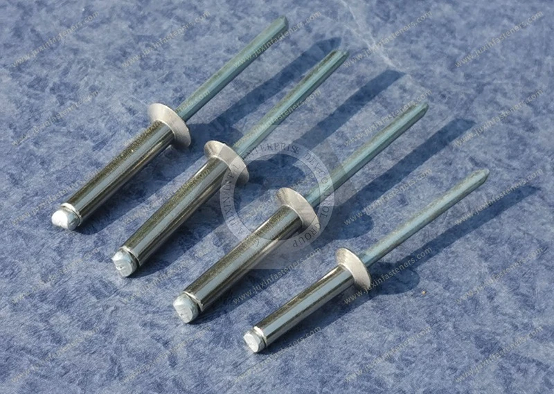 Open end 120 &deg;Countersunk head Stainless Steel blind rivet