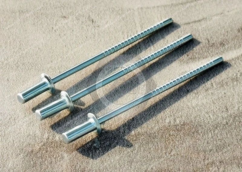 120 &deg;Countersunk Head Close End Steel blind rivets