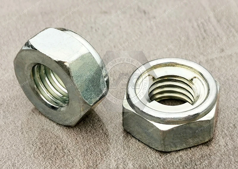 Metric Low-Strength Steel Spring-Stop Locknuts&mdash;Class 6