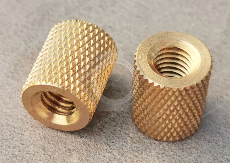 Knurled Spacers &ndash; Types JX-STKA, JX-STKB, JX-STKC