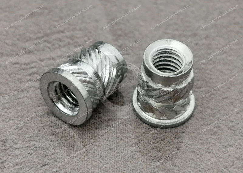 The variants &ndash; thread inserts for ultrasonic installation JX-TUIS, JX-TUIE, JX-TUID