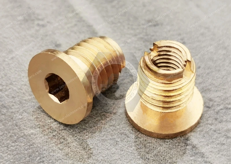 The variants &ndash; thread inserts for ultrasonic installation JX-FIQH, JX-FSTIQH, JX-STIQH