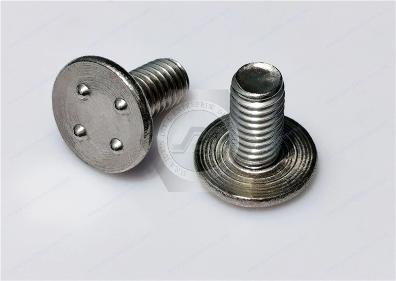 Stainless Steel Weld Pin with 4 Projections On Top of the Head