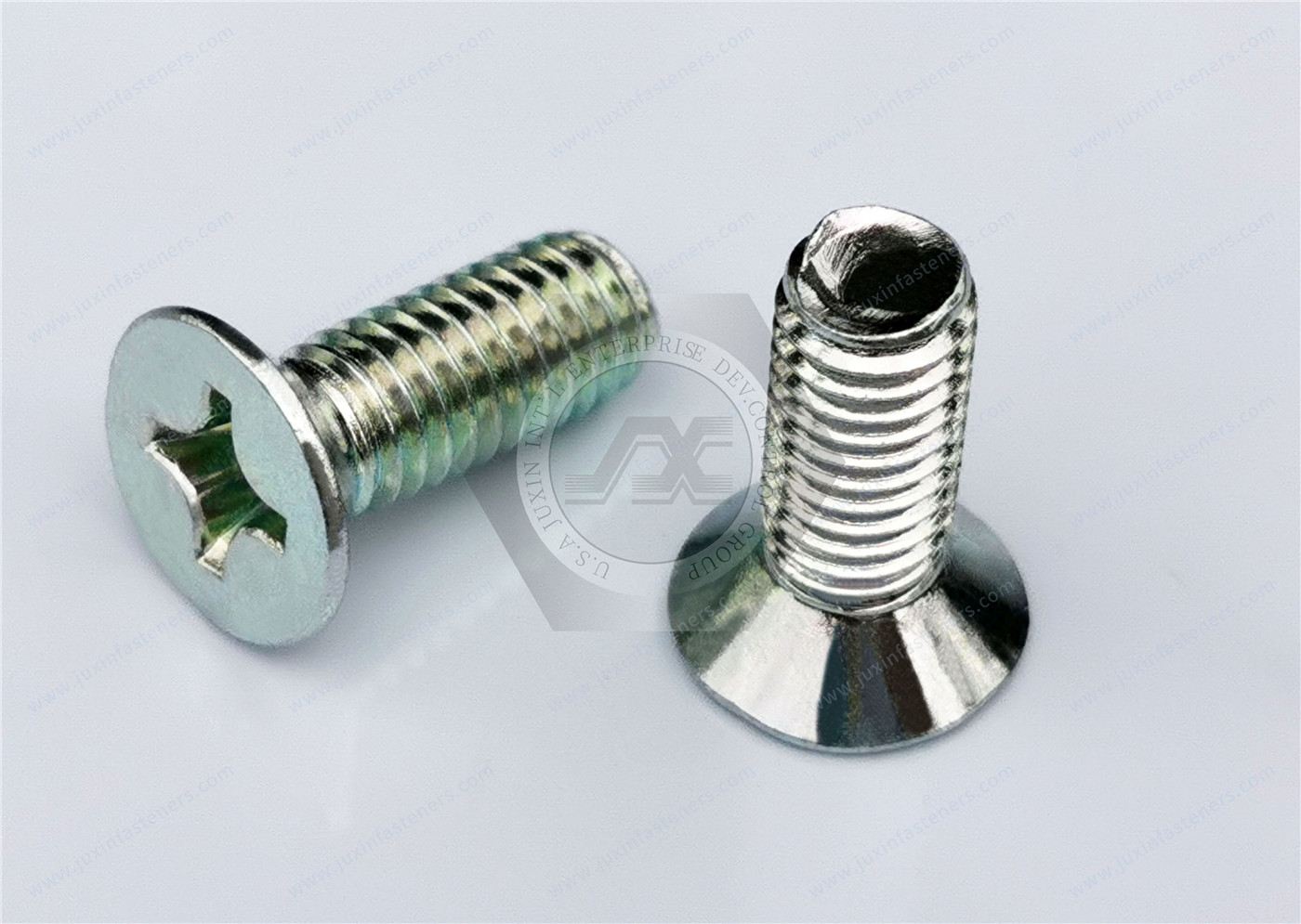 Steel Phillips Flat Head Screws Steel Phillips Flat Head Screws