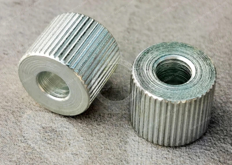 JX-21JG233-D5-12-H10-ST, steel  Unthreaded Inserts for Plastic