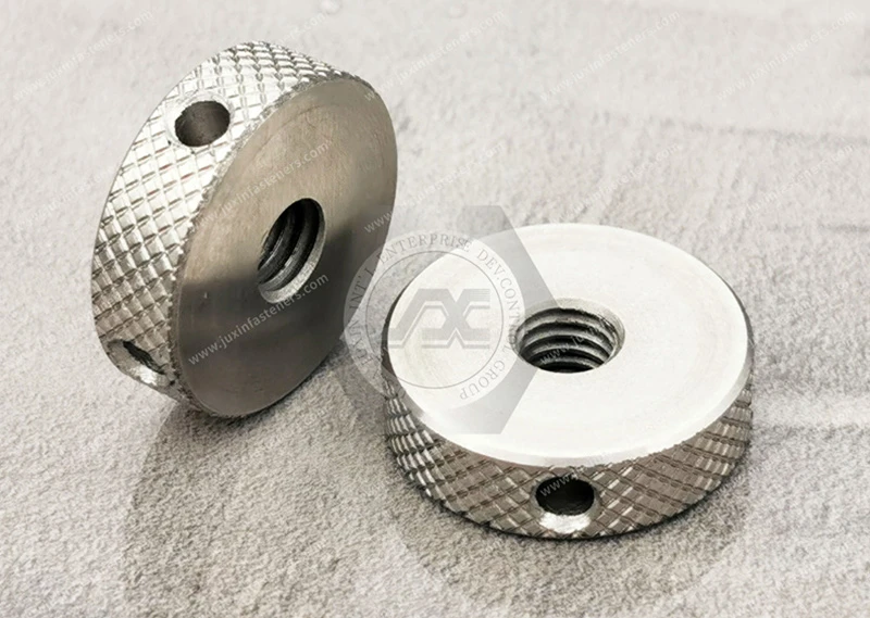 Stainless Steel High-Torque Low-Profile Thumb Nuts, JX-21QJG346-M6-SS