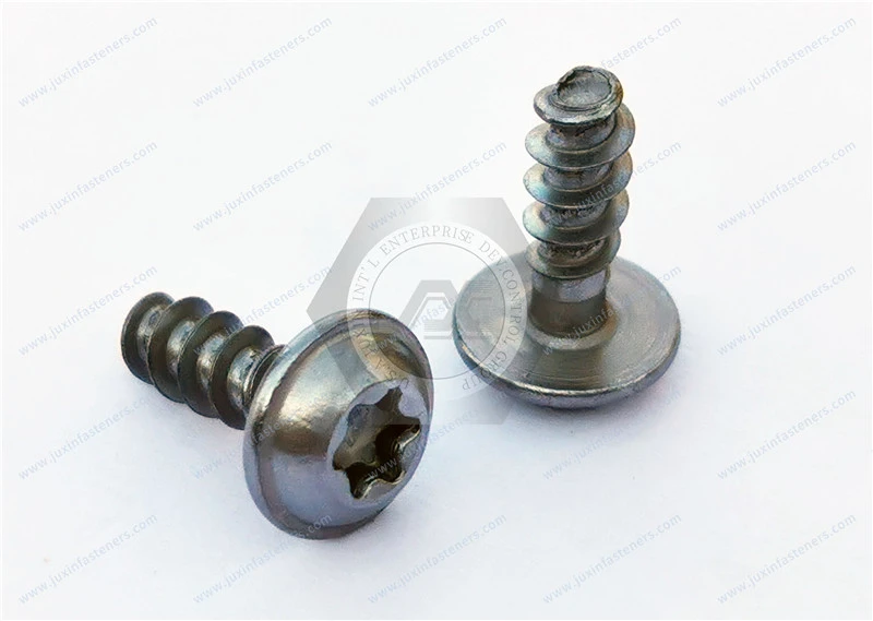 Alloy Steel RoundWasher Head with TORX PLUS Self-tapping Screw PT Thread&Steel Thread-Forming Screws for Thin Plastic,Surface treatment plating environmental protection ROHS zinc-nickel alloy
