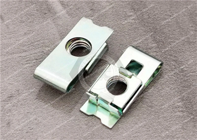 Clip-on nuts&Elevator slider fixing nut / tin cleat nut / card nut insert cleat dowel M3M4M5M6