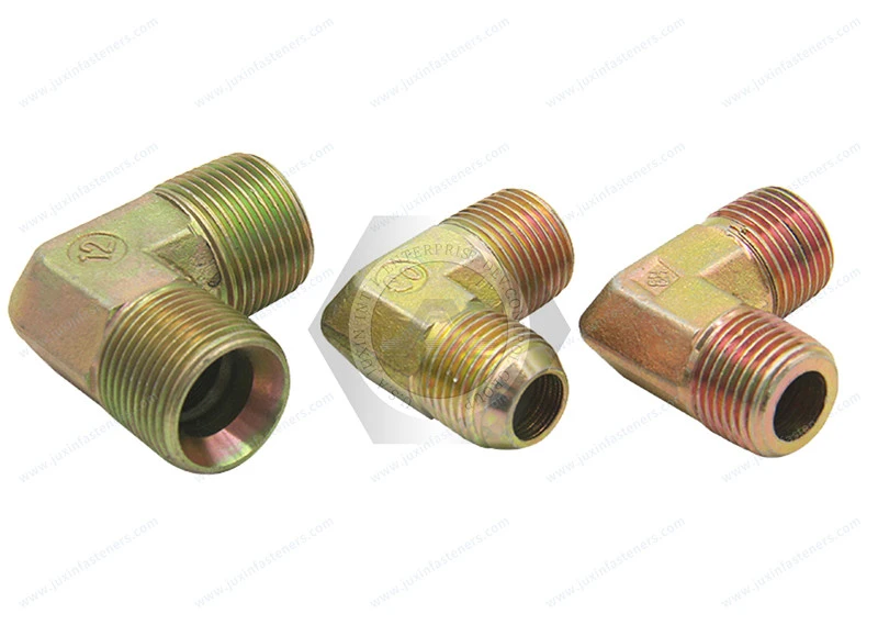 Q808 Sleeve type taper thread right angle joint body&24&deg; Cone Connectors - Male - Body