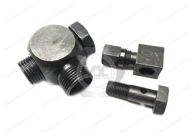 Q817 Clamping sleeve type articulated joint body&24&deg; Cone Connectors - Angle Swivel Screw Connector
