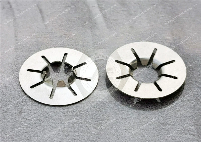 Stainless steel Locking washer&Quarter-Turn Retainer, Size 6, Stainless Steel