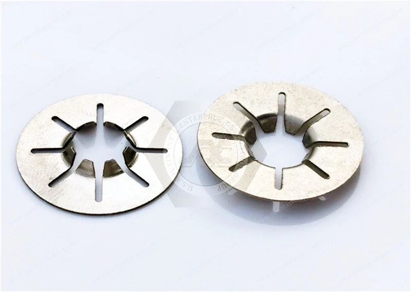 Stainless steel Locking washer&Quarter-Turn Retainer, Size 6, Stainless Steel