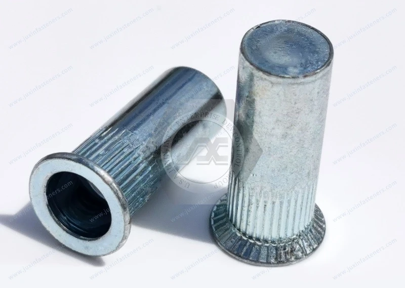 Countersunk Head Closed End  Round Body Knurled Blind Rivet Nuts&mdash;Closed End