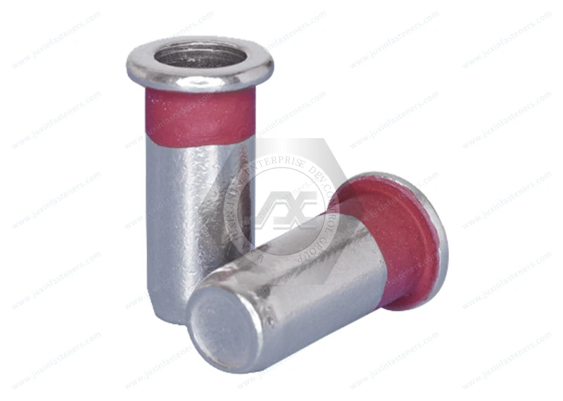 Flat Head Closed end Round Body Plain Blind Rivet Nuts&mdash;Closed End