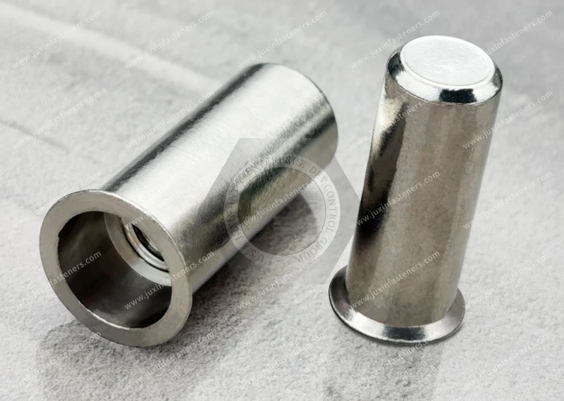 Countersunk Head Closed Round Body Plain Blind Rivet Nuts&mdash;Closed End