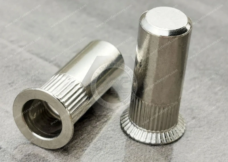 Countersunk Head Closed end Round Body Knurled Plain Blind Rivet Nuts&mdash;Closed End