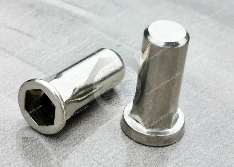 High Flat Head Closed end Part Hexagonal body Blind Rivet Nuts&mdash;Closed End