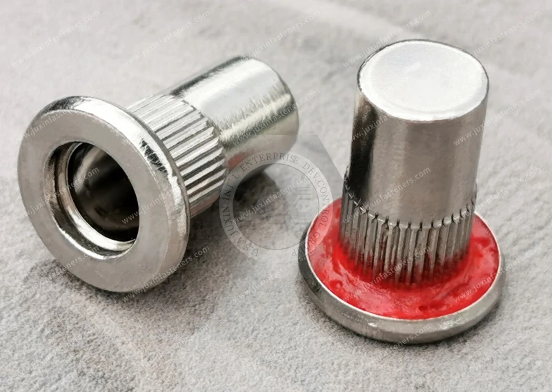 Flat Head Closed end Round Body Knurled Blind Rivet Nuts&mdash;Closed End
