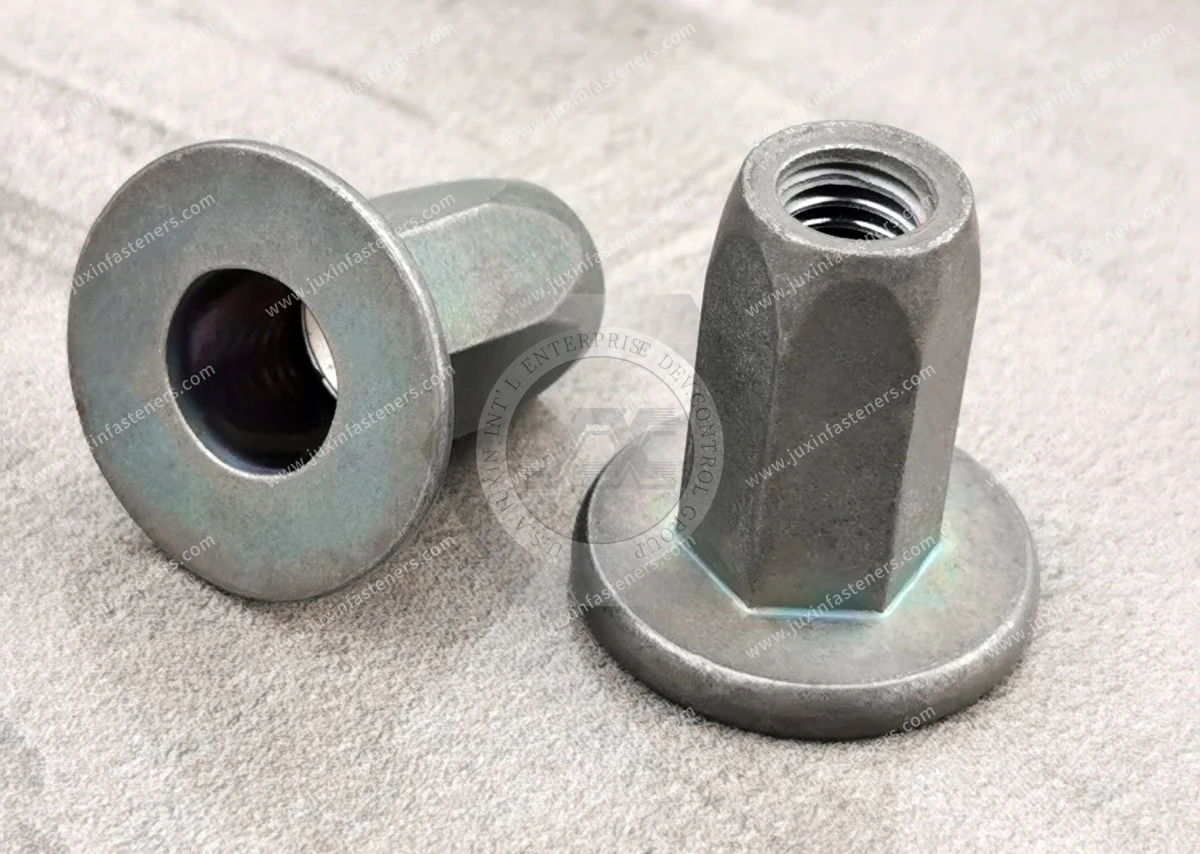 Flat Head Open end Full Hexagonal body Blind Rivet Nuts&mdash;Open End