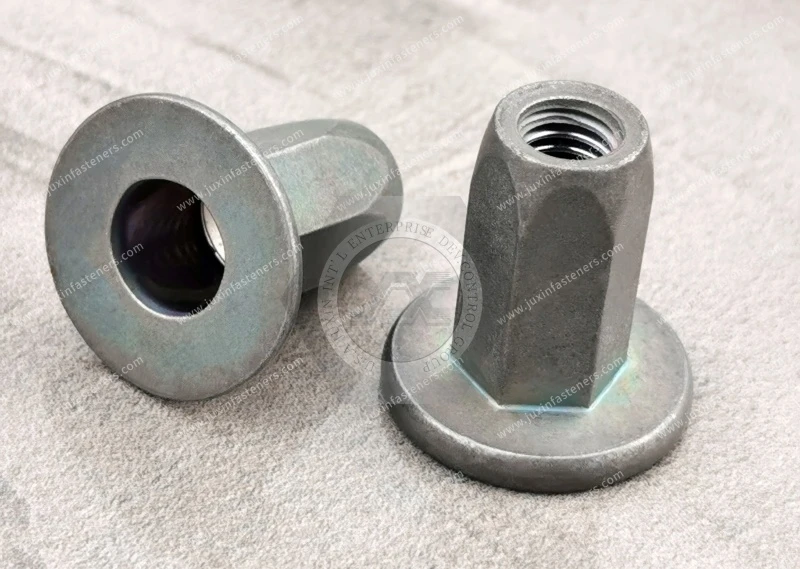 Flat Head Open end Full Hexagonal body Blind Rivet Nuts&mdash;Open End
