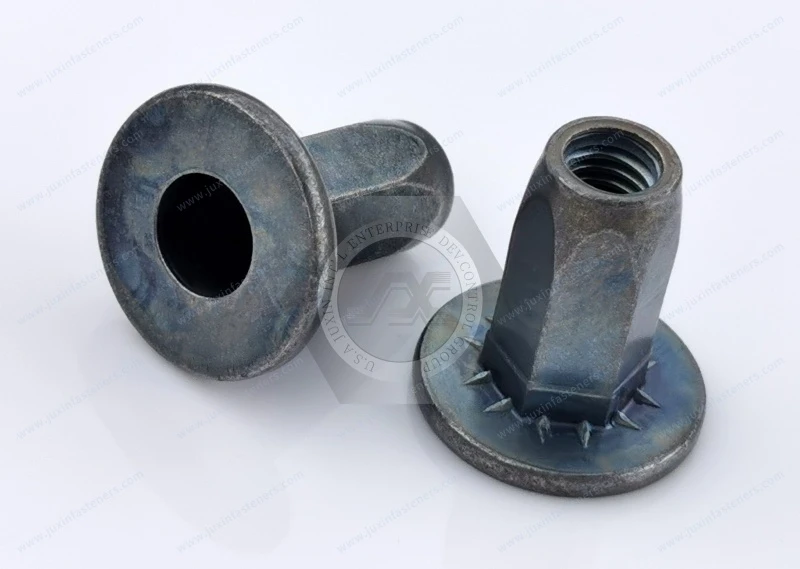 Flat Head Open end Full Hexagonal body Blind Rivet Nuts&mdash;Open End