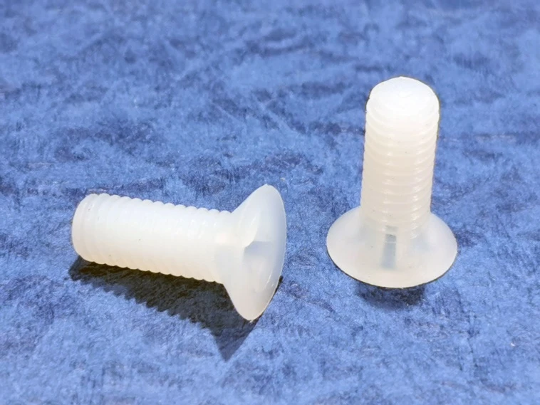 Metric Nylon66 Phillips Flat Head Screws