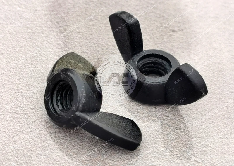 Metric Plastic Black Nylon66 Wing Nuts