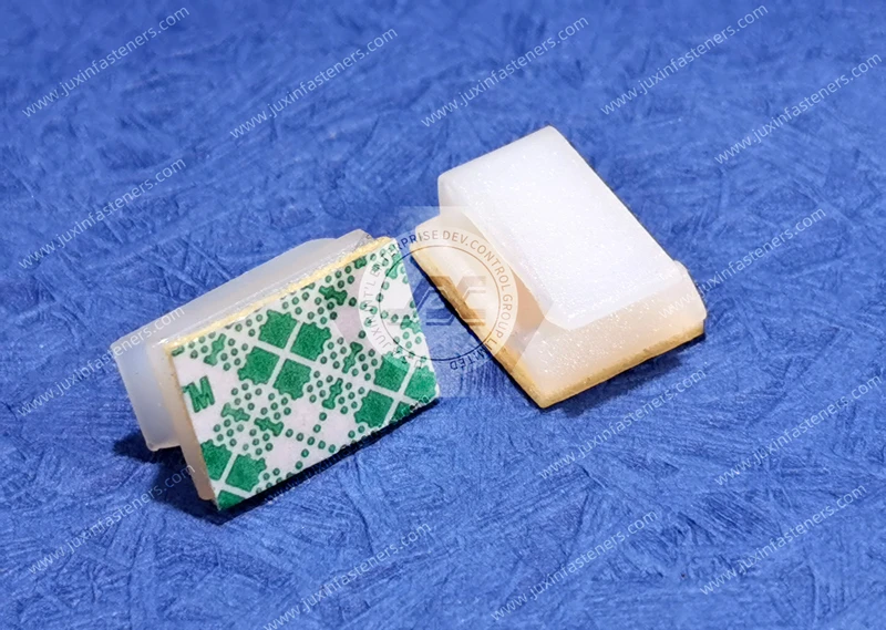 Side Entry Wire Saddle on Adhesive Base