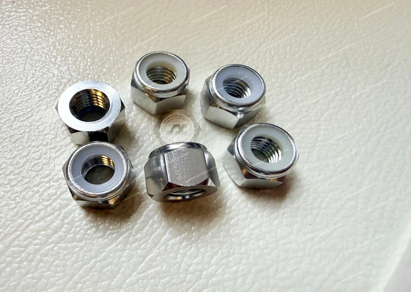 DIN 985 Aluminum Lock Nuts for High-Performance Motorcycles and Automotive Applications