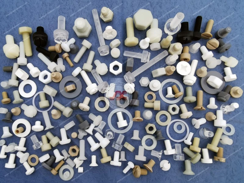 Plastic Fasteners Screws, Nuts & Washers
